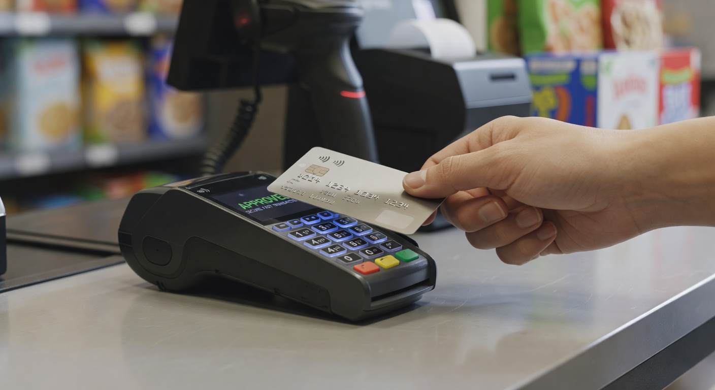 Kontaktlose Bezahlung mit FinNova Kreditkarte