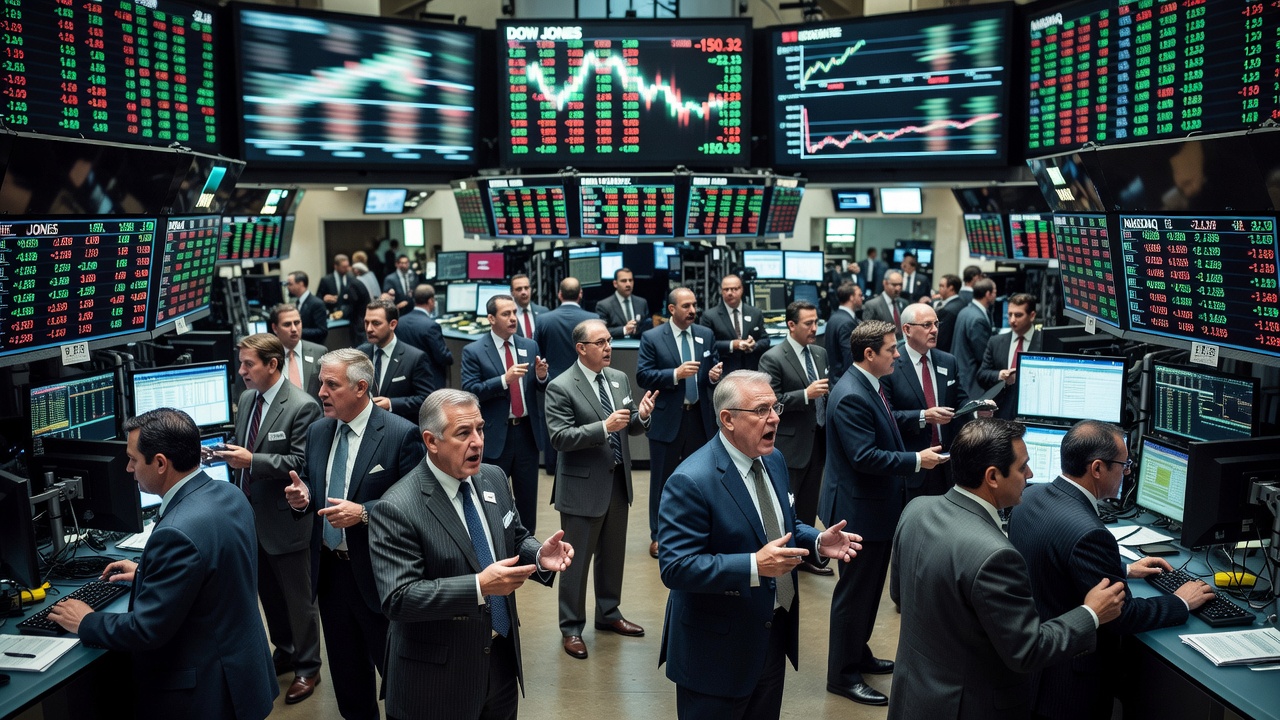 Aktive Handelsstände an der Börse